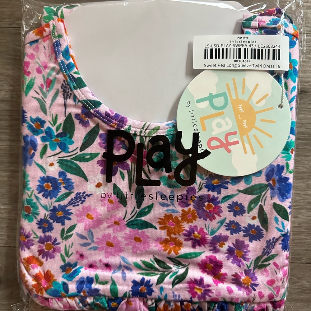 Little Sleepies Play sweet pea size 6
